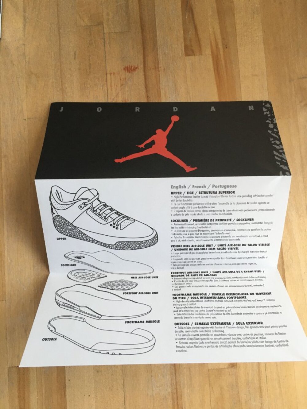 Air Jordan 3 "Black Cement" DN3707-010 Sz 9.5 - Picture 8 of 10